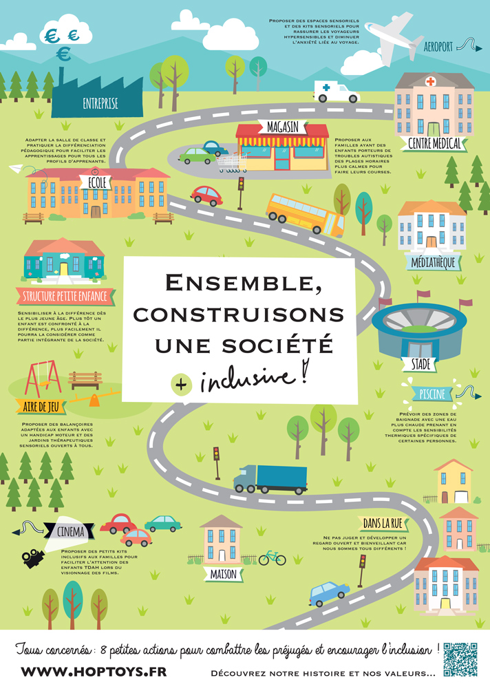 affiche société inclusive