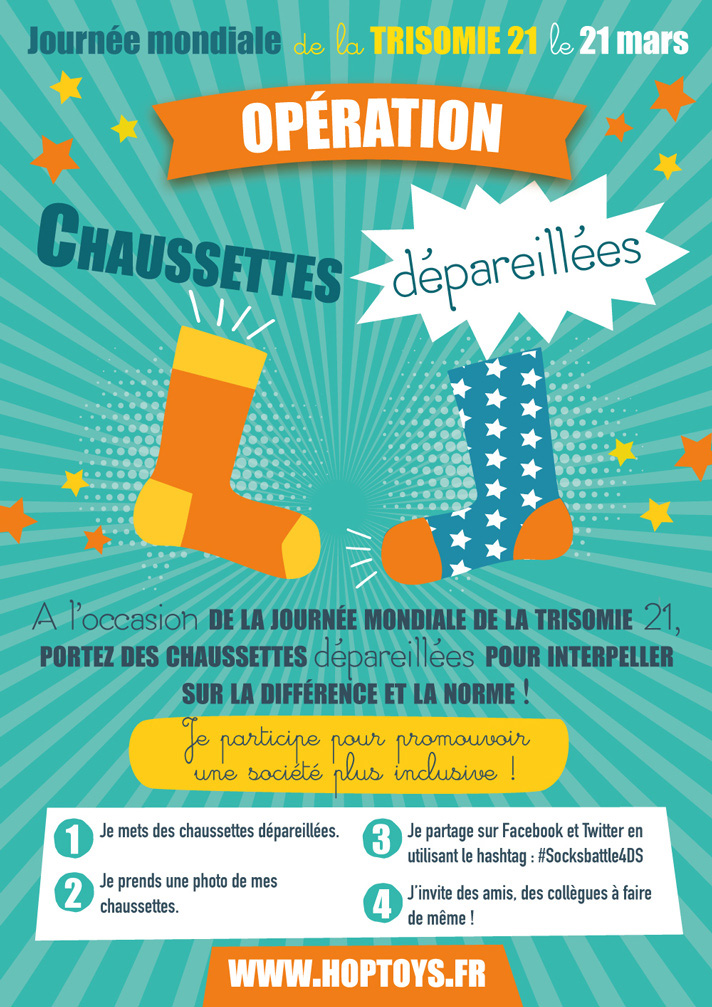 opération Chaussetttes déparaillées 2018