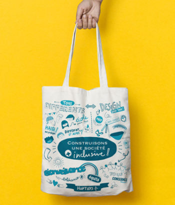 tote bag société inclusive