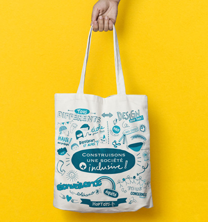 tote bag société inclusive